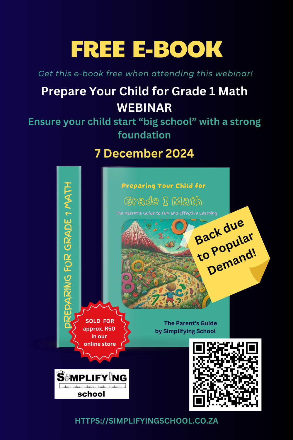 Prepare Your Child for Grade 1 Math